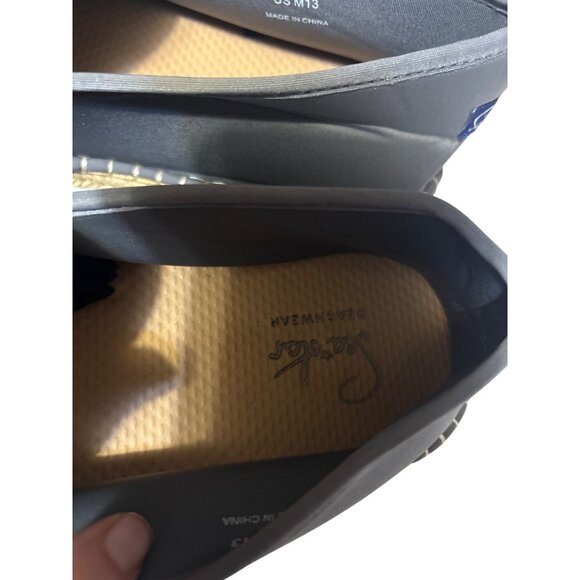Mens Sea Star Beachwear Gray Water-Friendly Espadrilles Slip-On Shoes US M13 - Picture 3 of 8